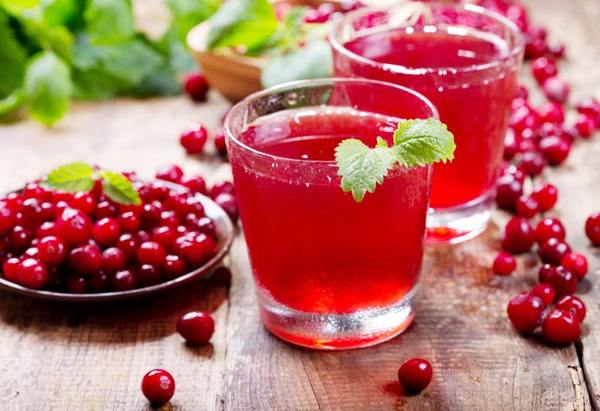 Морс из клюквы — рецепты приготовления из свежей и замороженной клюквы